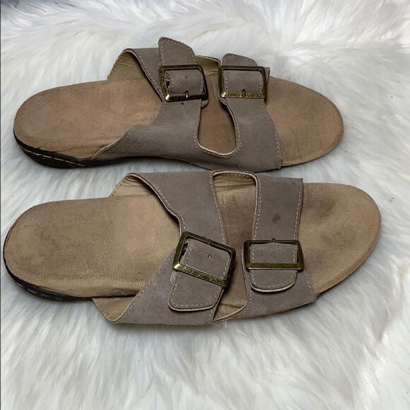 Jambu J-41 Pingree Tan Suede Slide Sandals… - Picture 5 of 7